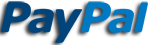 Small PayPal logo with shadow